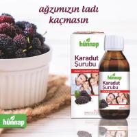 Hünnap Karadut Şurubu